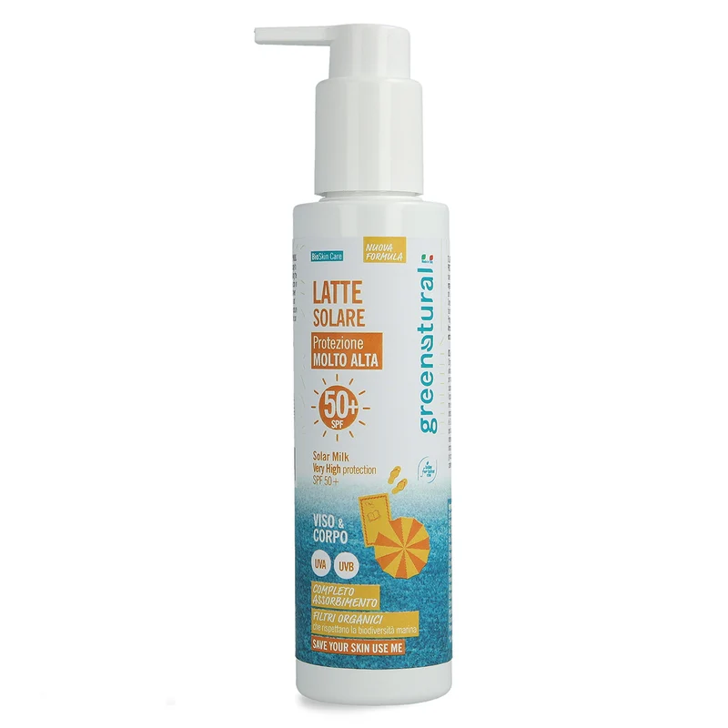 Latte solare viso e corpo spf 50+ GREENATURAL