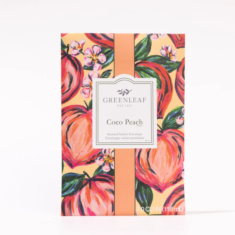 Coco Peach busta profumata GREENLEAF