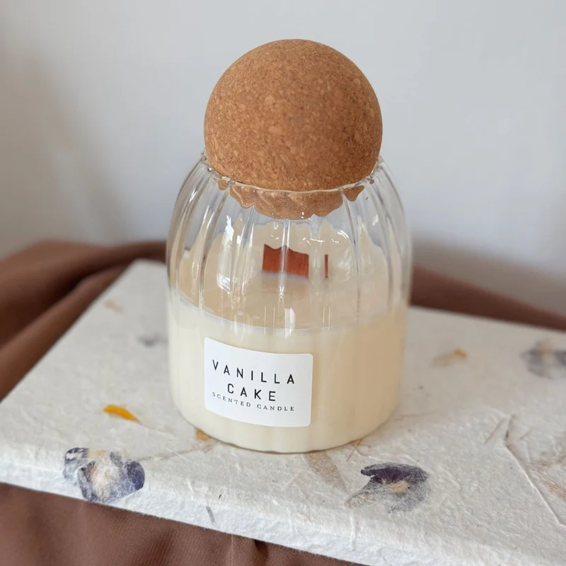 Vanilla Cake Plissè - Candela Profumata