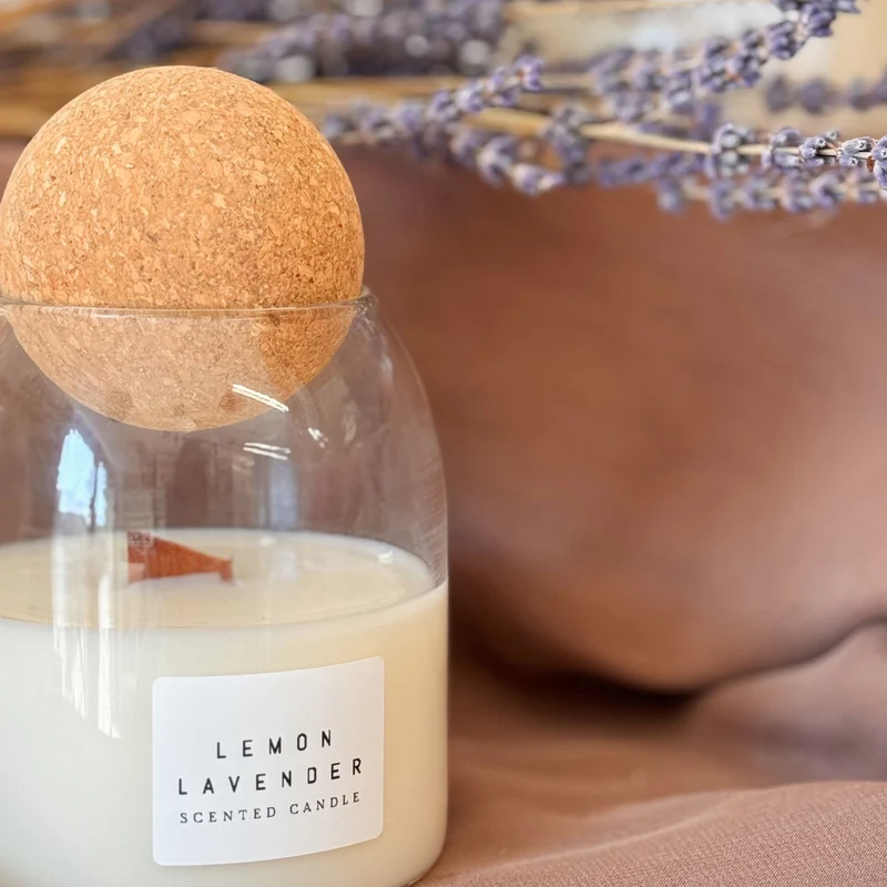 Lemon Lavender - Candela Profumata
