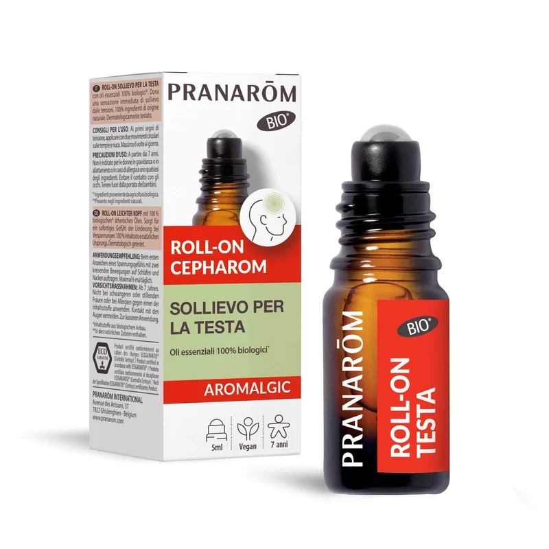 Roll on Cepharom bio mal di testa PRANAROM
