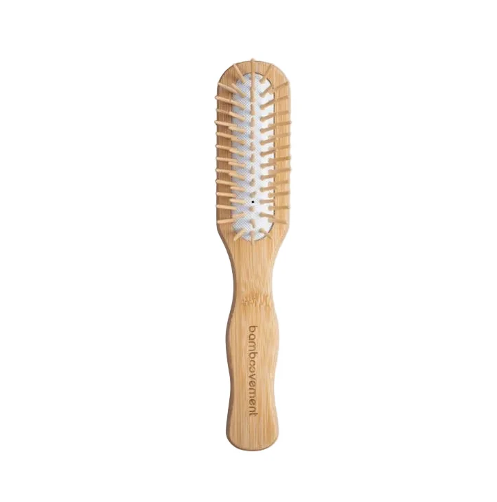 Spazzola capelli districante plastic free BAMBOOVEMENT
