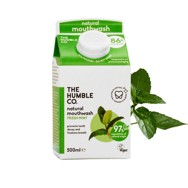 Collutorio naturale alla menta THE HUMBLE CO.
