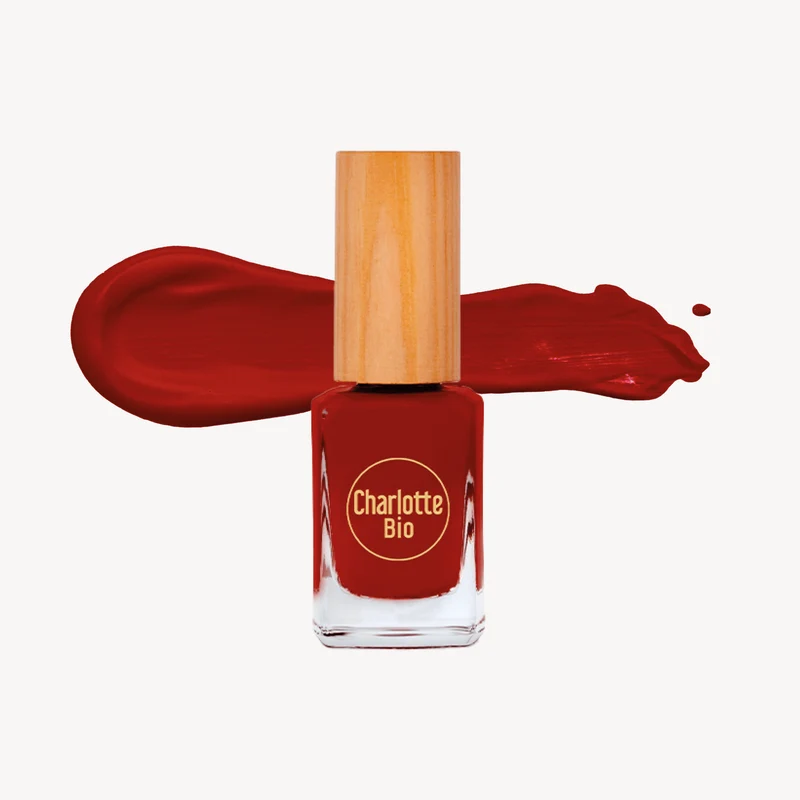 Smalto unghie rosso bordeaux CHARLOTTE BIO