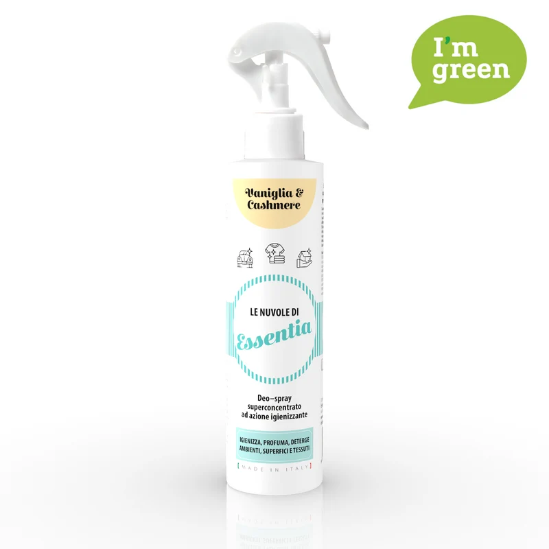 Spray Igienizzante Profumato Le Nuvole di Essentia - Vaniglia & Cashmere 250 ML