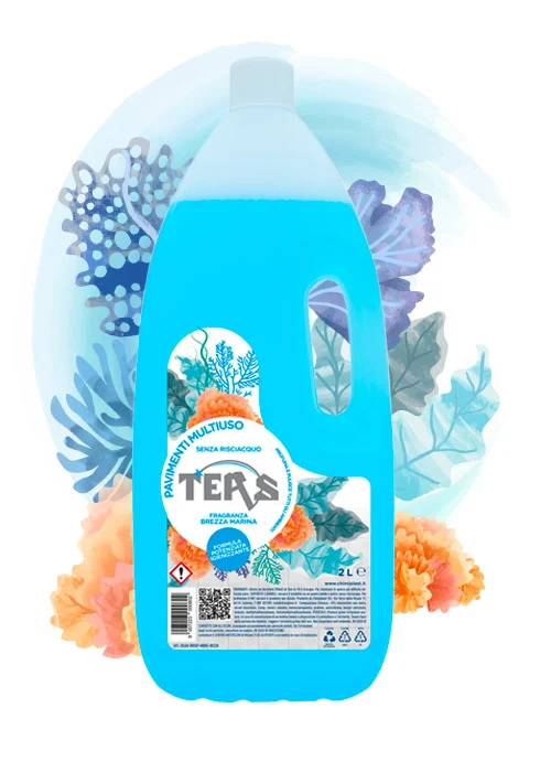Detergente Pavimenti - Ters - 2lt - Varie Fragranze