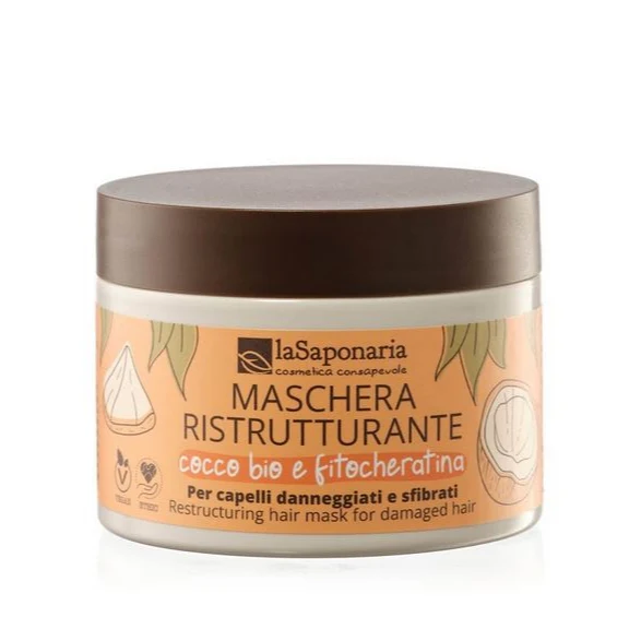 Maschera capelli ristrutturante LA SAPONARIA