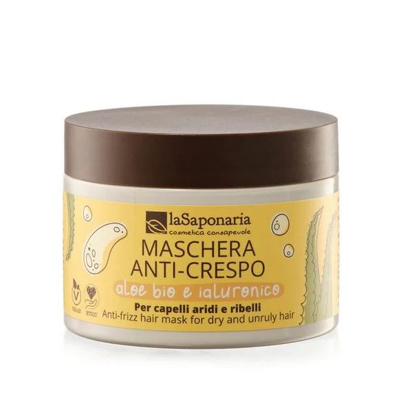Maschera capelli anti crespo LA SAPONARIA