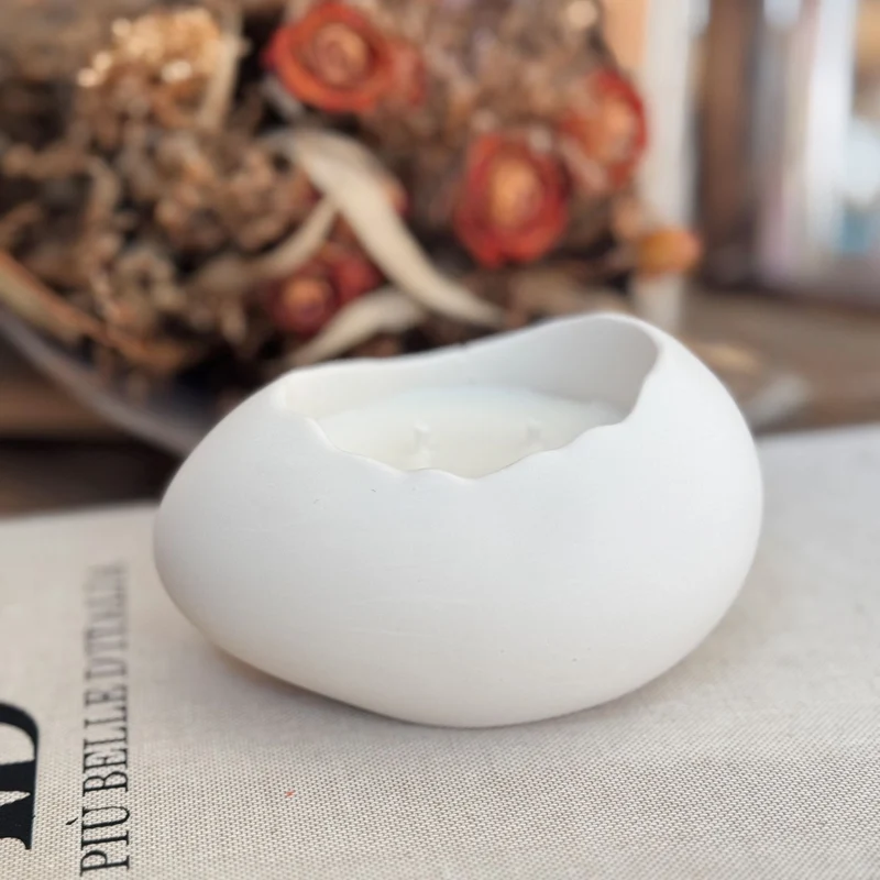 Egg Candela Profumata - Juniper Berries