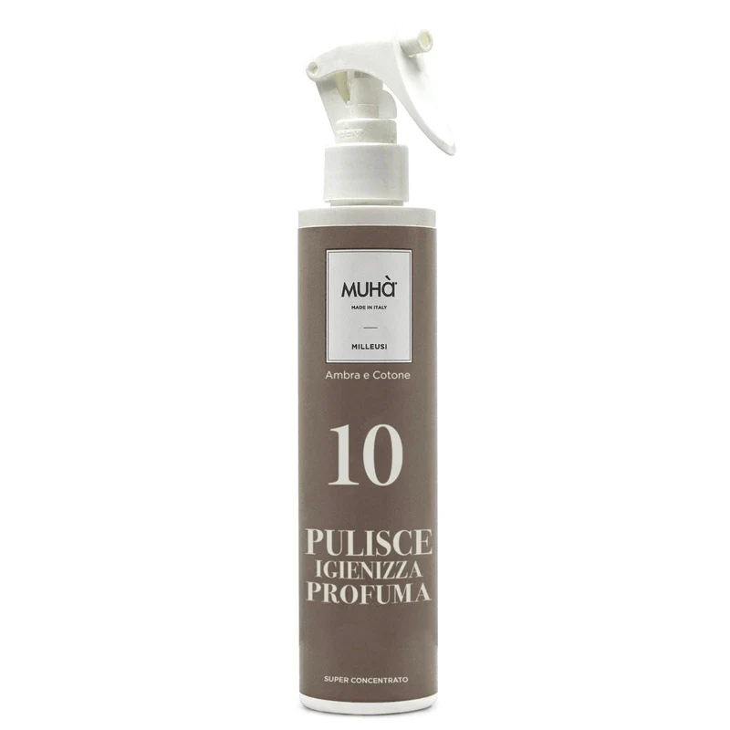 Spray Pulisci e Profuma Ambra e Cotone