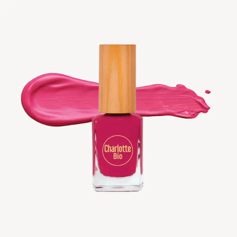 Smalto unghie rosa fragola CHARLOTTE BIO