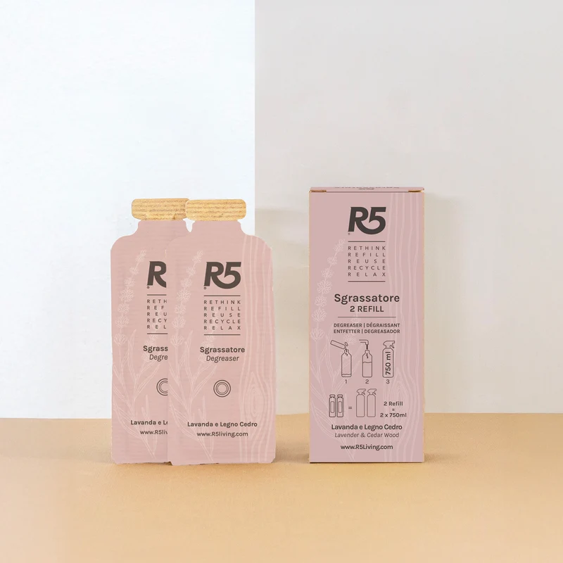 Sgrassatore solubile 2 refill R5 LIVING