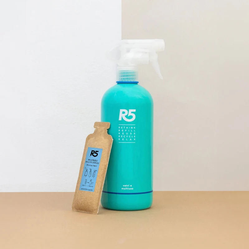 Kit multiuso flacone + refill R5 LIVING
