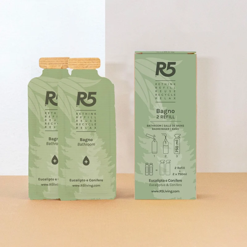 Anticalcare bagno solubile 2 refill R5 LIVING