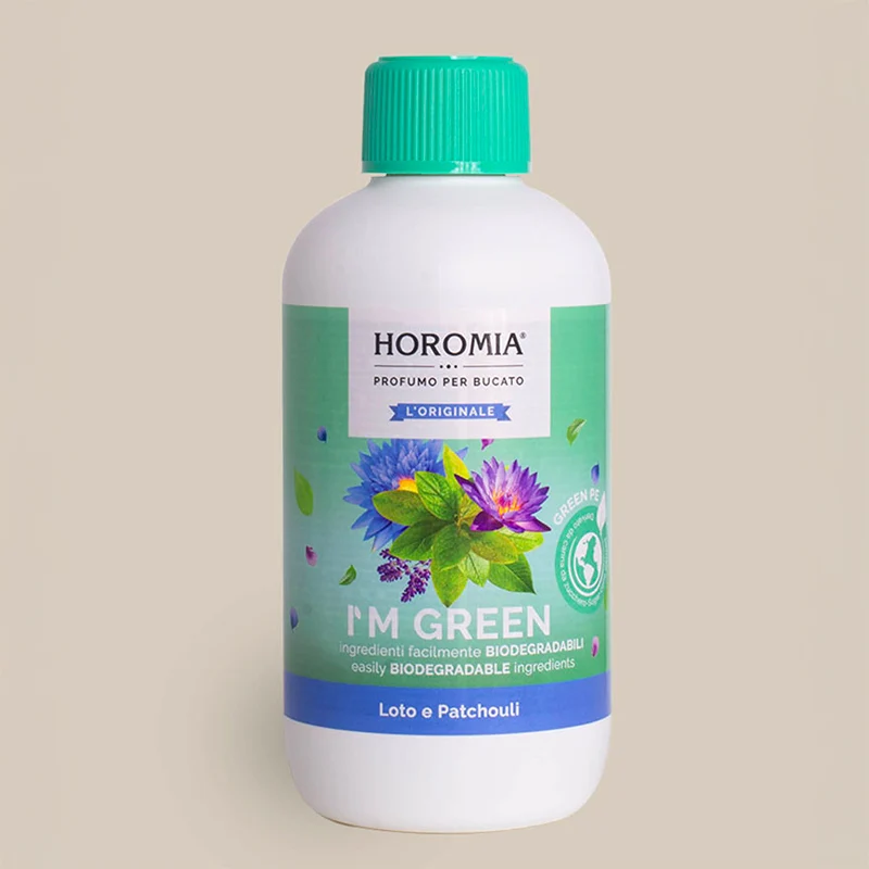 Loto Patchouli profuma bucato bio grande HOROMIA