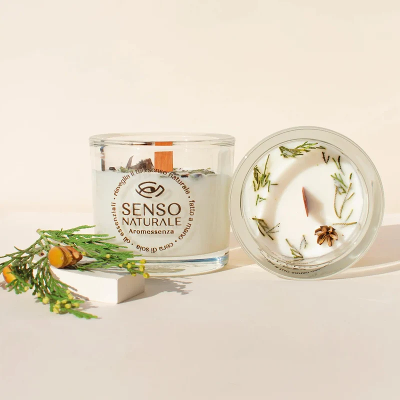 Candela aromaterapica Equilibrio SENSO NATURALE