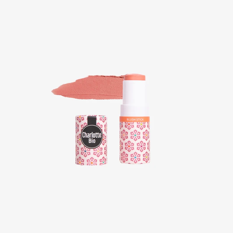 Blush solido rosa corallo CHARLOTTE BIO