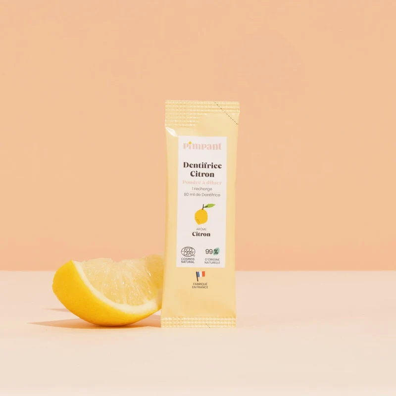 Dentifricio limone con fluoro solubile PIMPANT