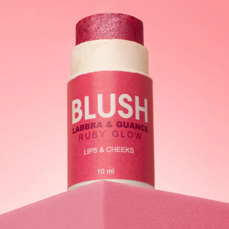 Blush solido ruby glow ENOOSO