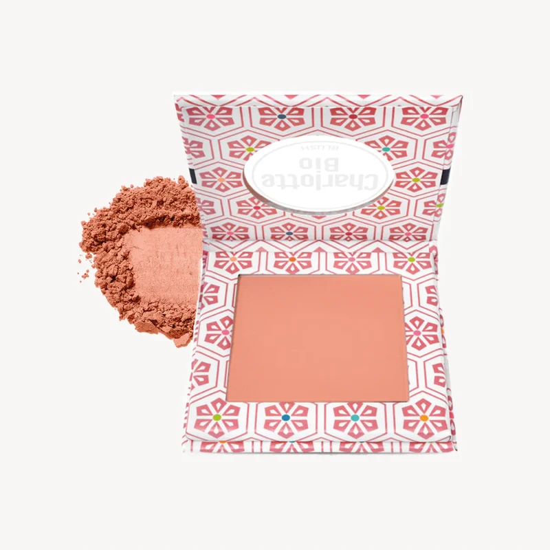 Blush bio in polvere rosa corallo CHARLOTTE BIO