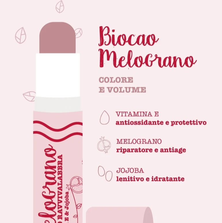 Biocao burro labbra melograno tonalizzato LA SAPONARIA