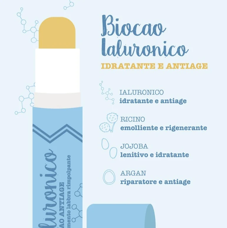 Biocao burro labbra acido ialuronico LA SAPONARIA