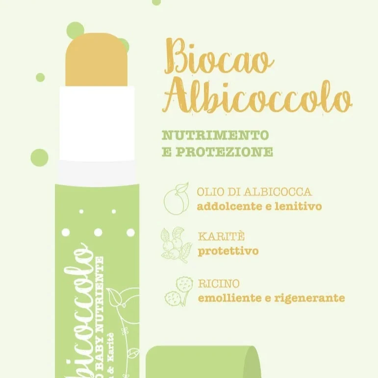 Biocao burro labbra albicoccolo LA SAPONARIA