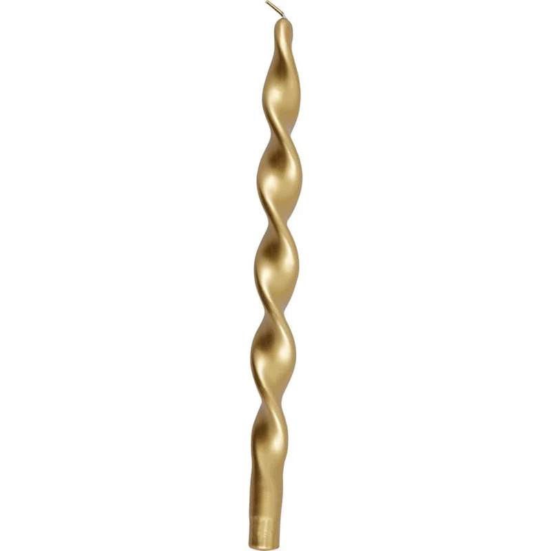 Set 2 Candele Stelo Gold