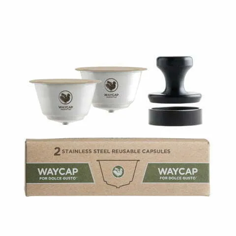 Capsule caffe riutilizzabili Dolce Gusto 2 pz. WAYCAP