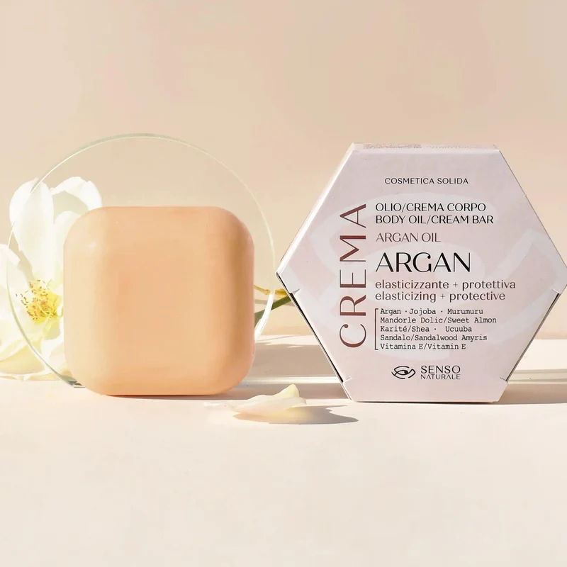 Olio corpo solido argan elasticizzante SENSO NATURALE