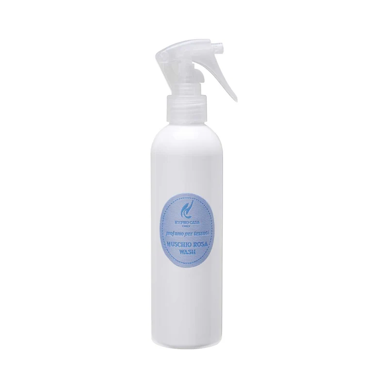 HYPNO CASA Profumo Spray per Tessuti 250ml Muschio Rosa Wash
