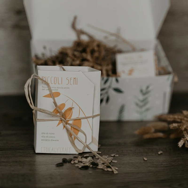 Piccoli semi bagno crema solido ETHICAL GRACE