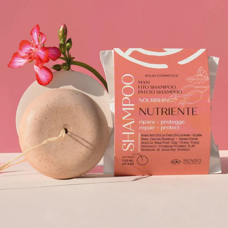 Shampoo solido nutriente riparatore SENSO NATURALE
