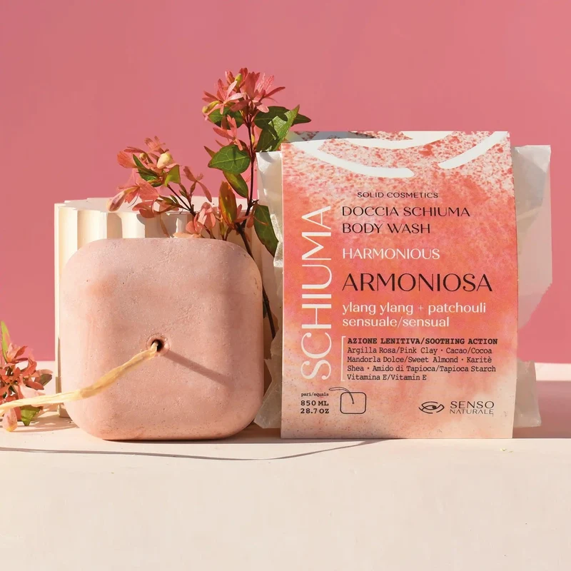 Bagnodoccia solido fitoschiuma armoniosa SENSO NATURALE