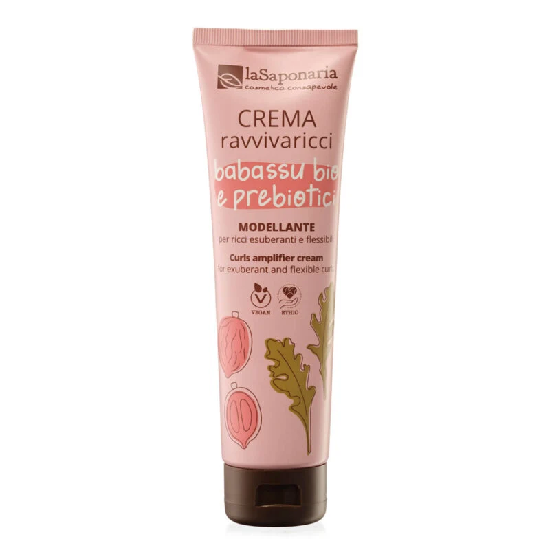 Crema ravviva ricci leave in LA SAPONARIA