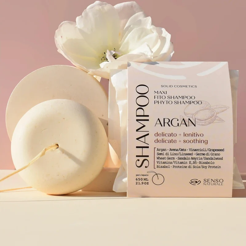 Shampoo solido lenitivo delicato SENSO NATURALE