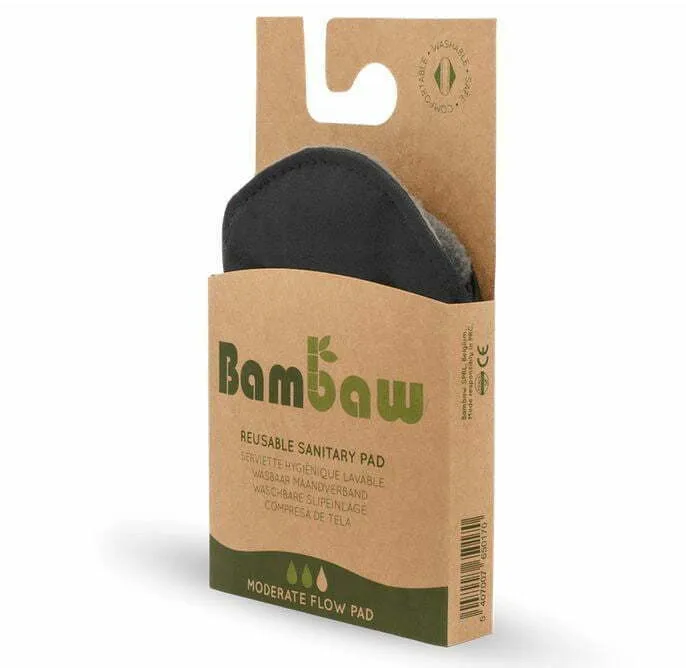 Assorbente mestruale lavabile flusso moderato BAMBAW