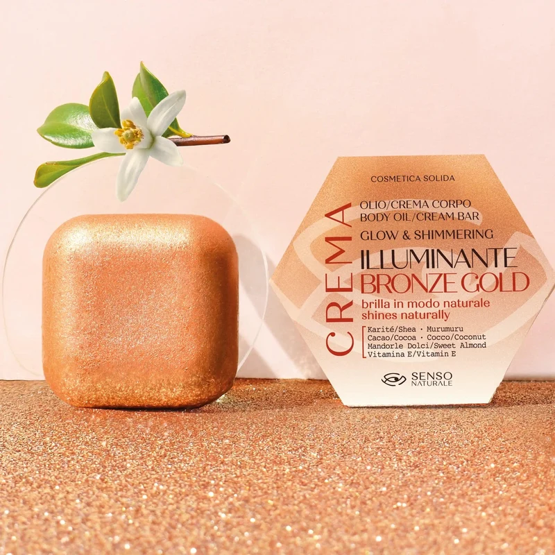 Olio corpo solido Bronze SENSO NATURALE