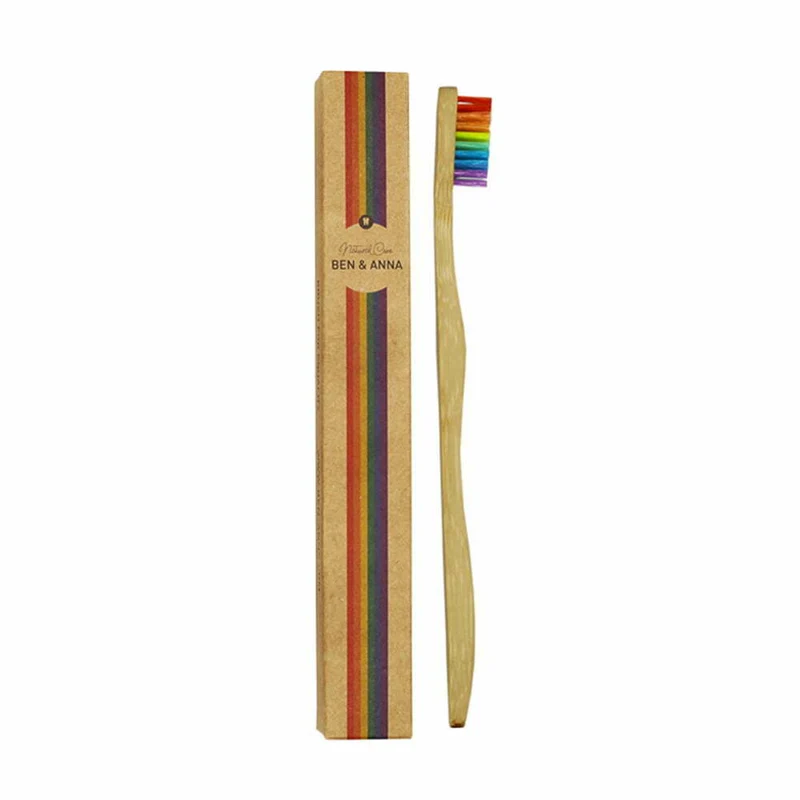 Spazzolino bamboo arcobaleno BEN & ANNA