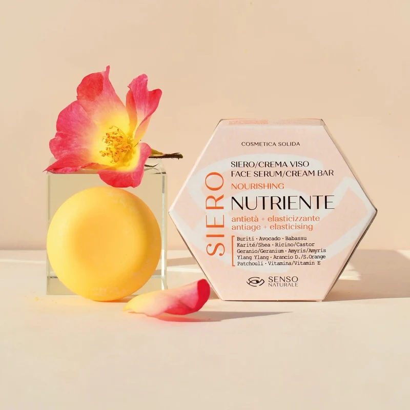 Crema viso solida antiage nutriente SENSO NATURALE