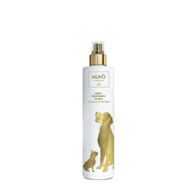 MUHA' Deodorante Spray per Cuccia 150ml Carezza di Vaniglia