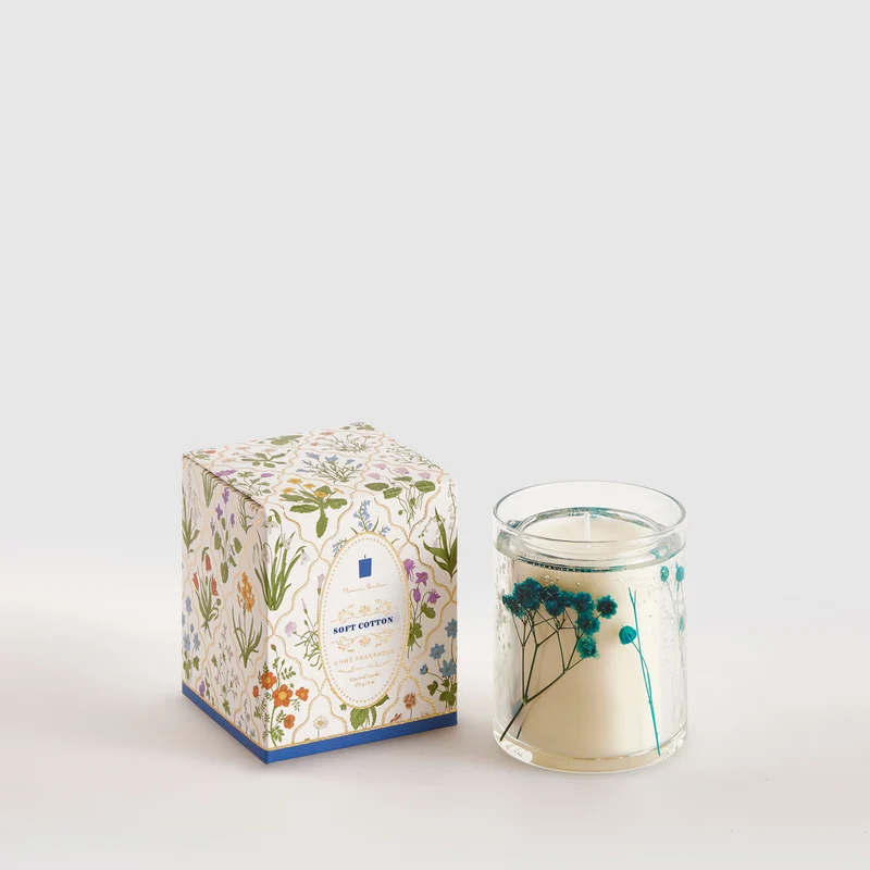 EDG Enzo De Gasperi Candela Profumata Florette 9cm 38 Ore Cotton