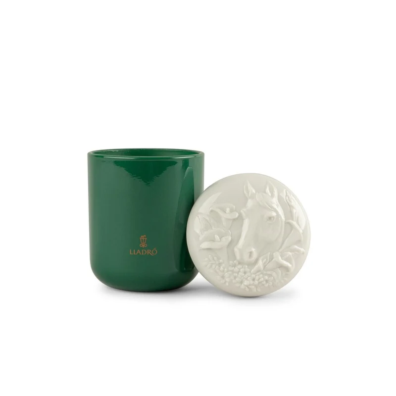 LLADRO' Candela Cavallo Giardini di Valencia 12x8cm Porcellana