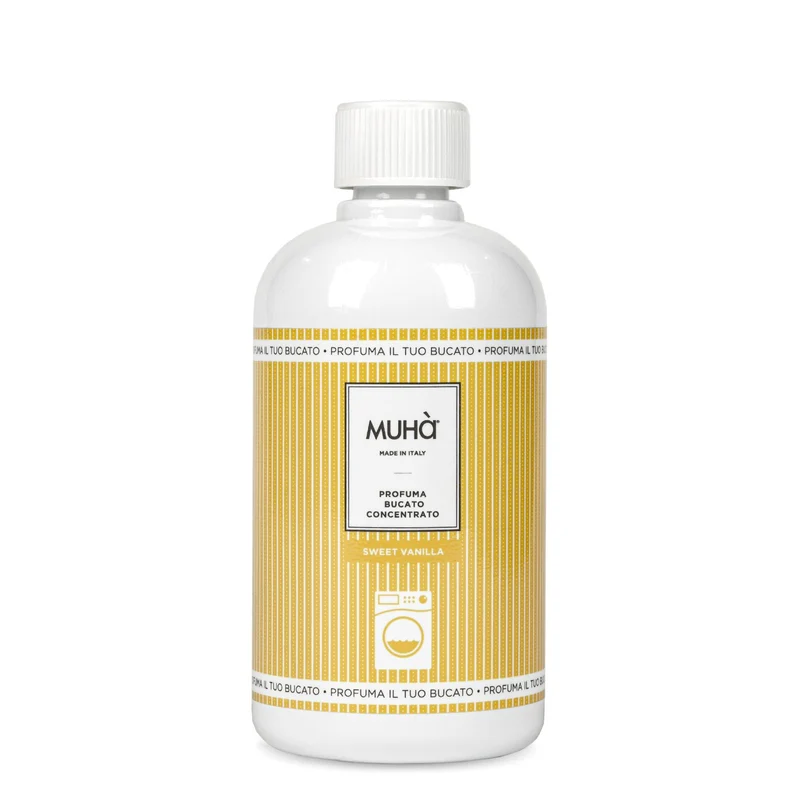 MUHA' Profumo Bucato Lavatrice 400ml Sweet Vanilla