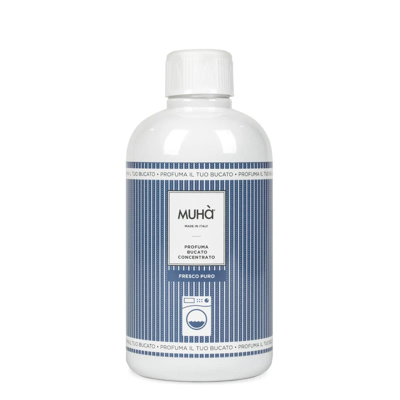 MUHA' Profumo Bucato Lavatrice 400ml Fresco Puro