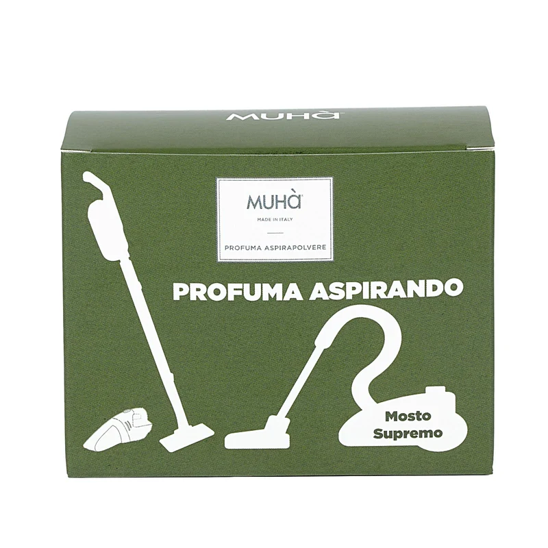MUHA' Profuma Aspirapolvere Set 5 Buste Mosto Supremo