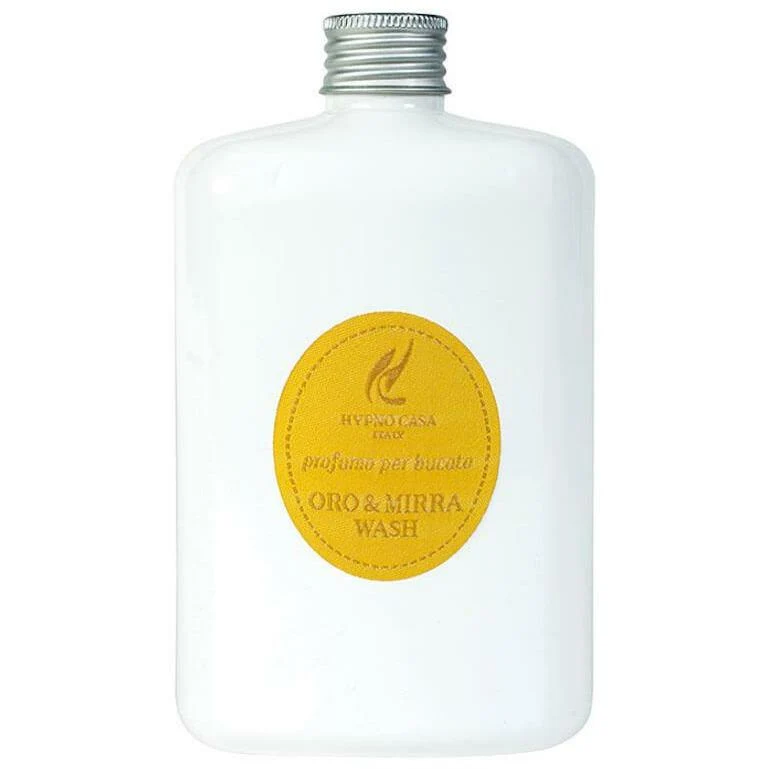 HYPNO CASA Profumo Bucato Lavatrice 400ml Oro & Mirra Wash