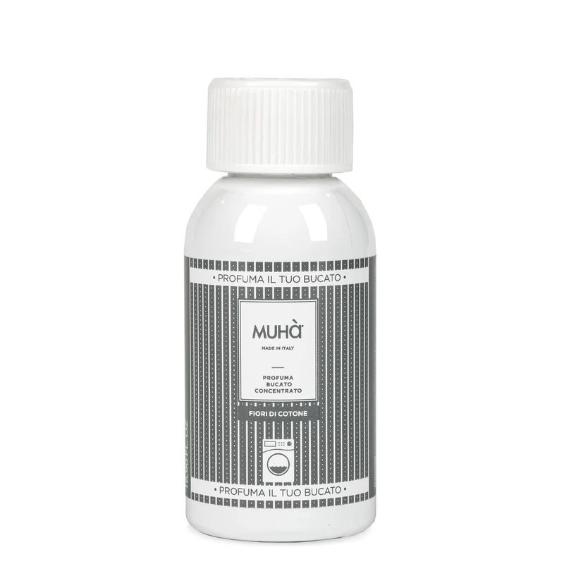 MUHA' Profumo Bucato Lavatrice 100ml Fiori di Cotone