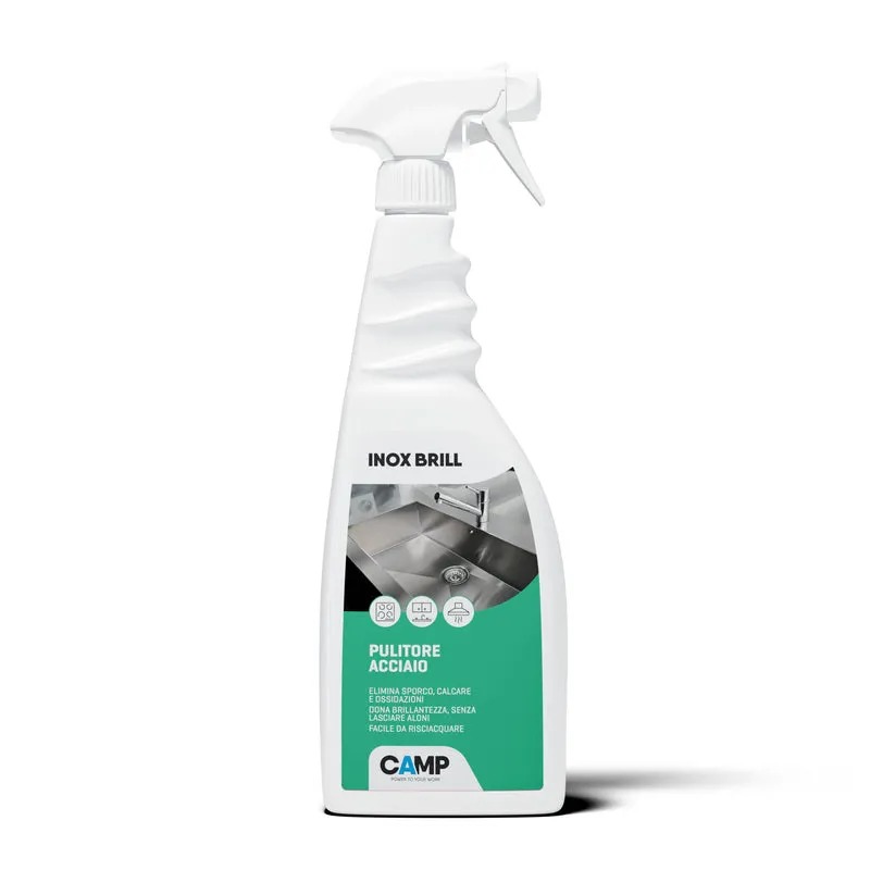 Inox Brill - Detergente lucidante acciaio