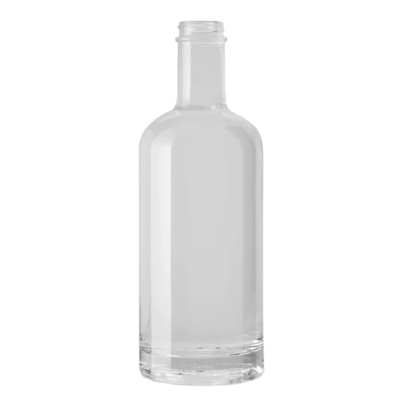 Bottiglia Basic 75cl. Trasparente STOCK da 25 Pz + Personalizzazione